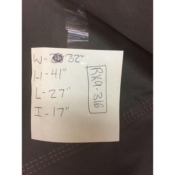 Lee Easy Fit Womens Short Cargo Pants Size M Brown Stretch Cuffed - Picture 14 of 14